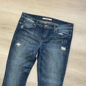 Joes Jeans Womens Rocker Kates Dark Wash Flare Leg Size 30